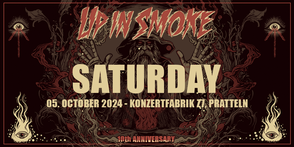 Tickets Up In Smoke 2024 - Saturday,  in Pratteln