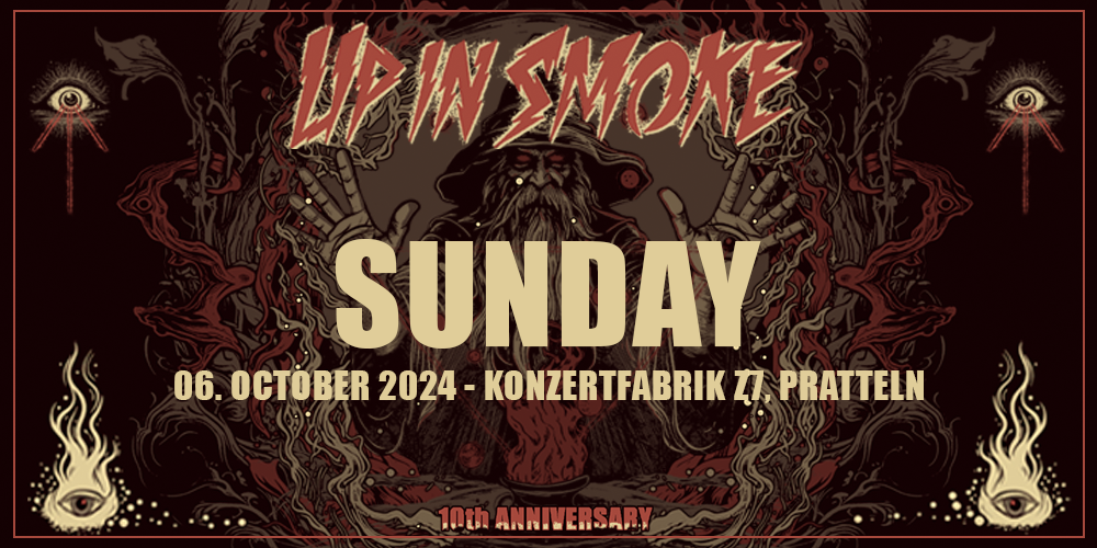 Tickets Up In Smoke 2024 - Sunday,  in Pratteln