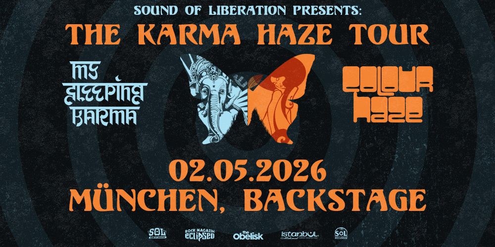 Tickets The Karma Haze Tour 2026 | Colour Haze & My Sleeping Karma | Double Headliner Show,  in München