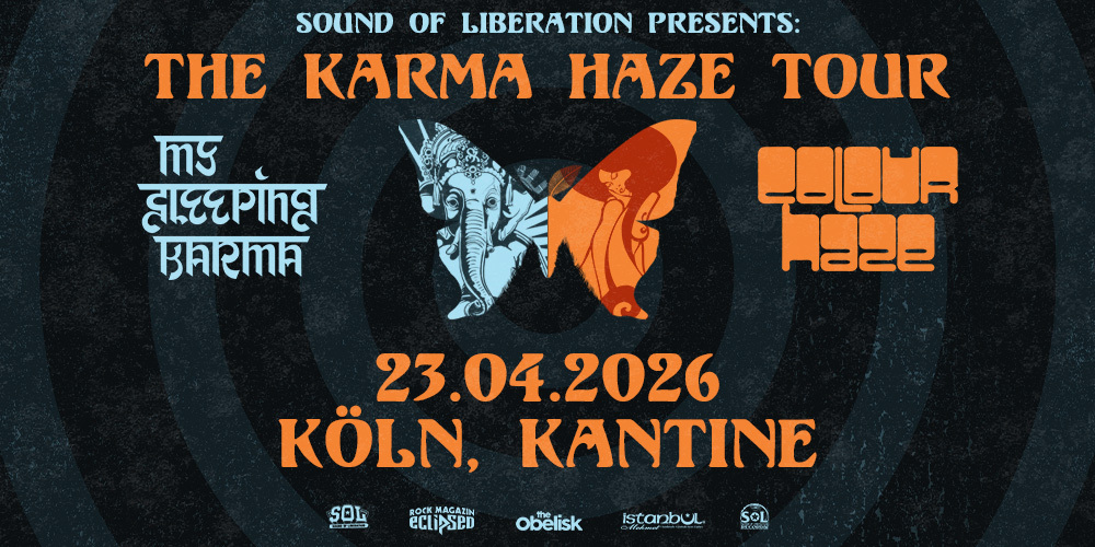 Tickets The Karma Haze Tour 2026 | Colour Haze & My Sleeping Karma | Double Headliner Show,  in Köln