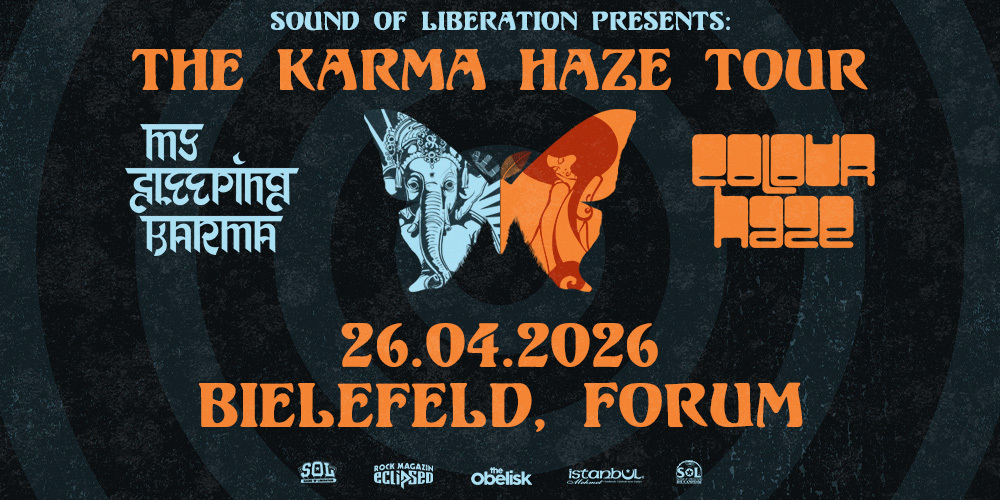 Tickets The Karma Haze Tour 2026 | Colour Haze & My Sleeping Karma | Double Headliner Show,  in Bielefeld
