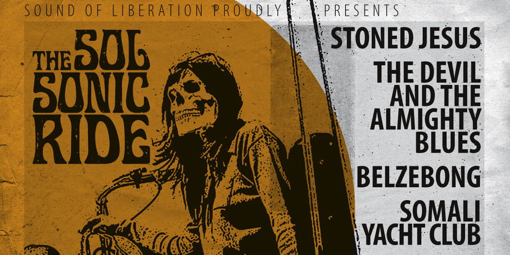 Tickets Stoned Jesus / The Devil and The almighty Blues, + Belzebong und Somali Yacht Club in Stuttgart
